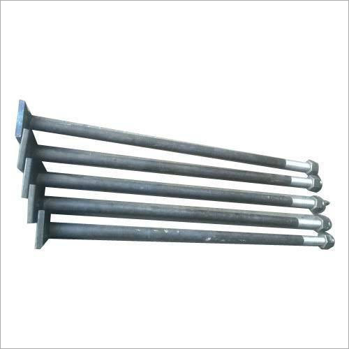 MS Foundation Bolt - Galvanized Plated, Silver Finish | Rust-Resistant, Durable Design for Enhanced Longevity