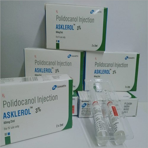 Asklerol 3% Injection (Polidocanol) General Medicines