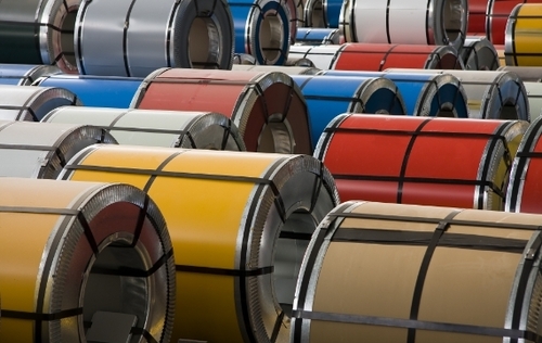 Color Coated Steel Coils - 0.4-1.2 mm Thickness, 1000-1500 mm Width | Glossy, Matte, Textured Finish, 10-30 kg/m² Weight