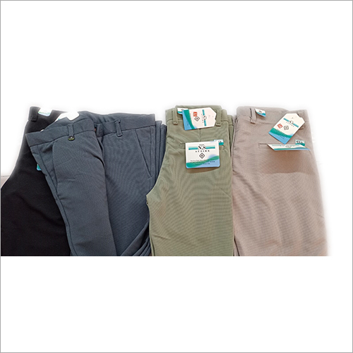 Mens Popcon Lycra Trouser - Lycra Fabric, Multicolor, Plain Pattern | Elegant Design for All Seasons, Ideal for Offices and Parties