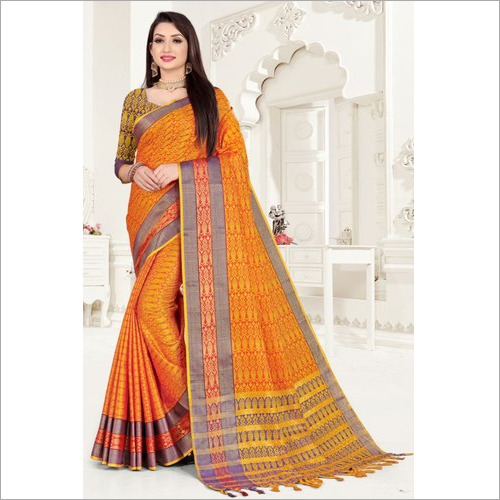Ladies Georgette Saree - Color: Different Available