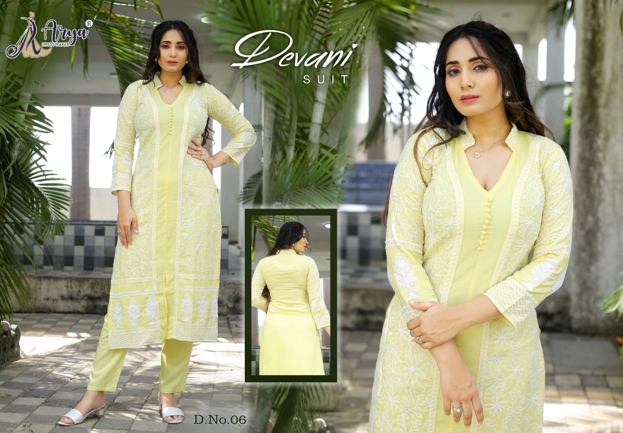 Washable Thredwork Kurti