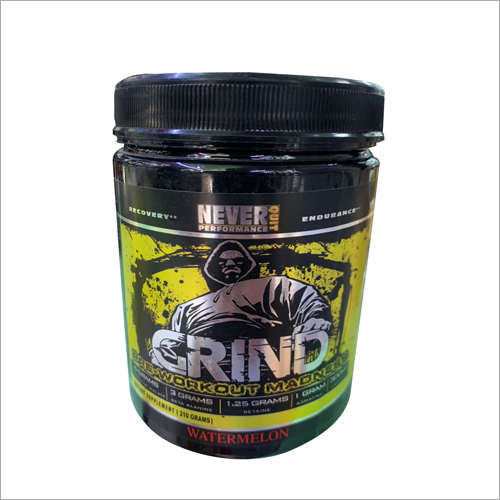 ग्राइंड प्री वर्कआउट पाउडर शेल्फ लाइफ: 2 साल