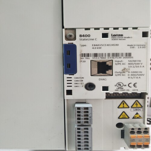 Lenze E84avsce4024sx0 Frequency Inverter Drive