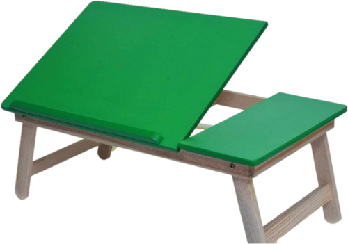 Multi Green Half Laptop Table