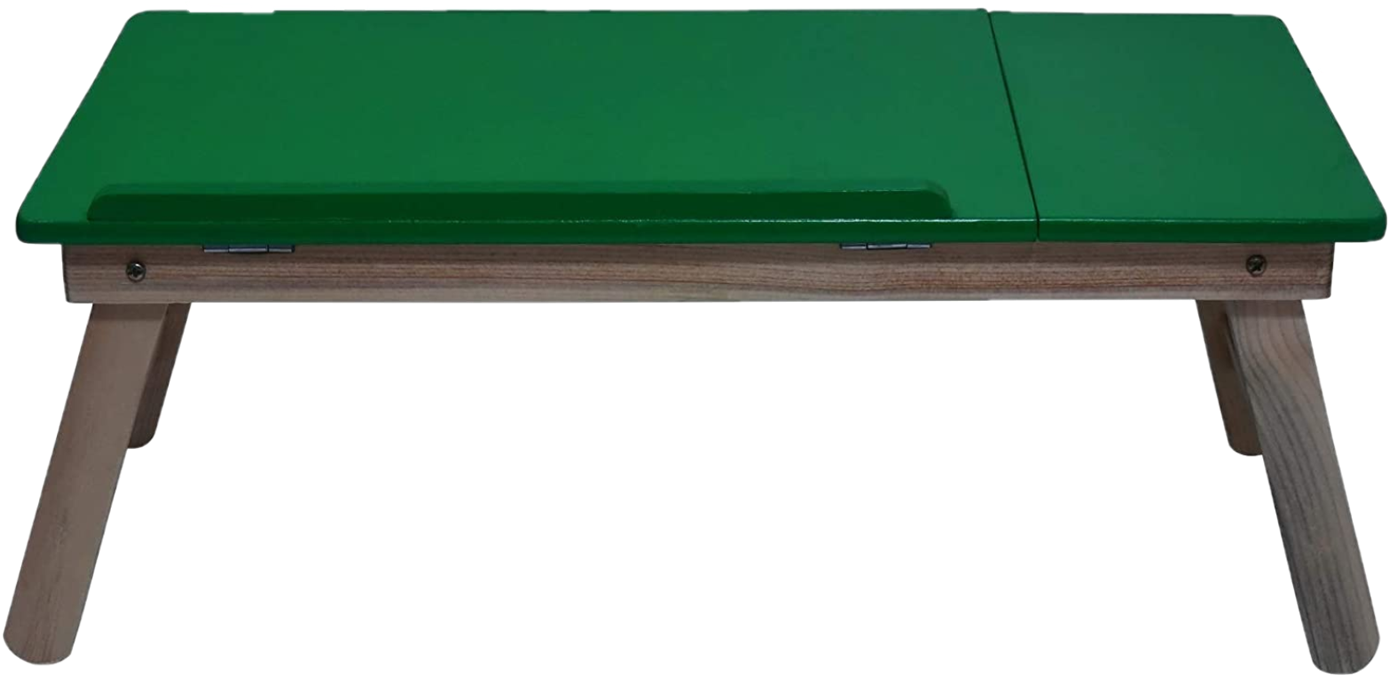 Multi Green Half Laptop Table