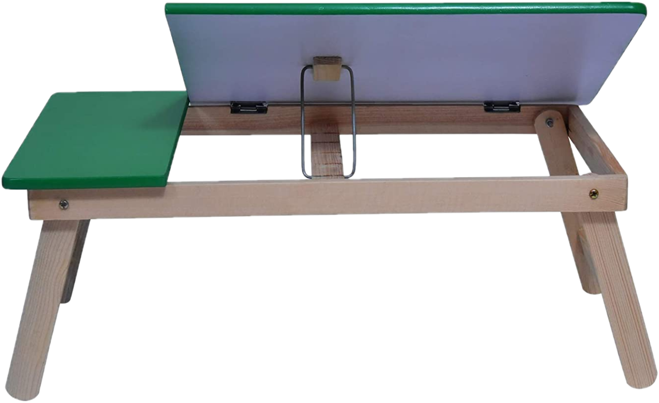 Multi Green Half Laptop Table