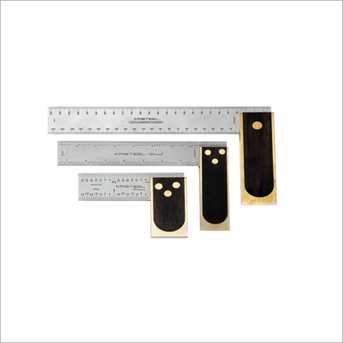 Rose Wood Squares Tools - Rosewood Handles, Hardened Steel Blades | Accurate Right Angle Measurement, Brass Fitting, Traditional Sheffield Design