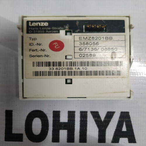 Lenze Emz8201bb Keyped Operator Panel