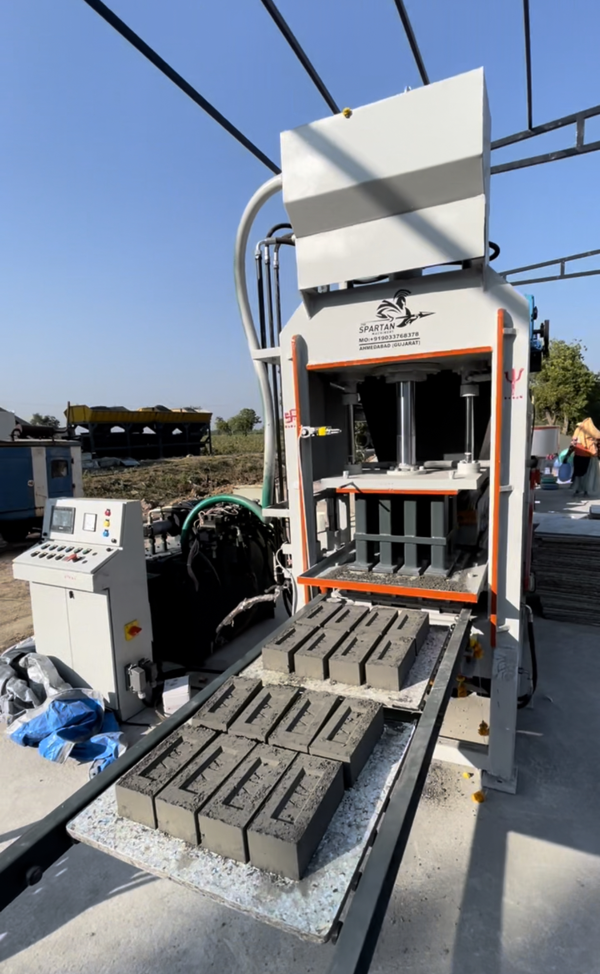 Heavy Duty Fly Ash Brick Making Machine