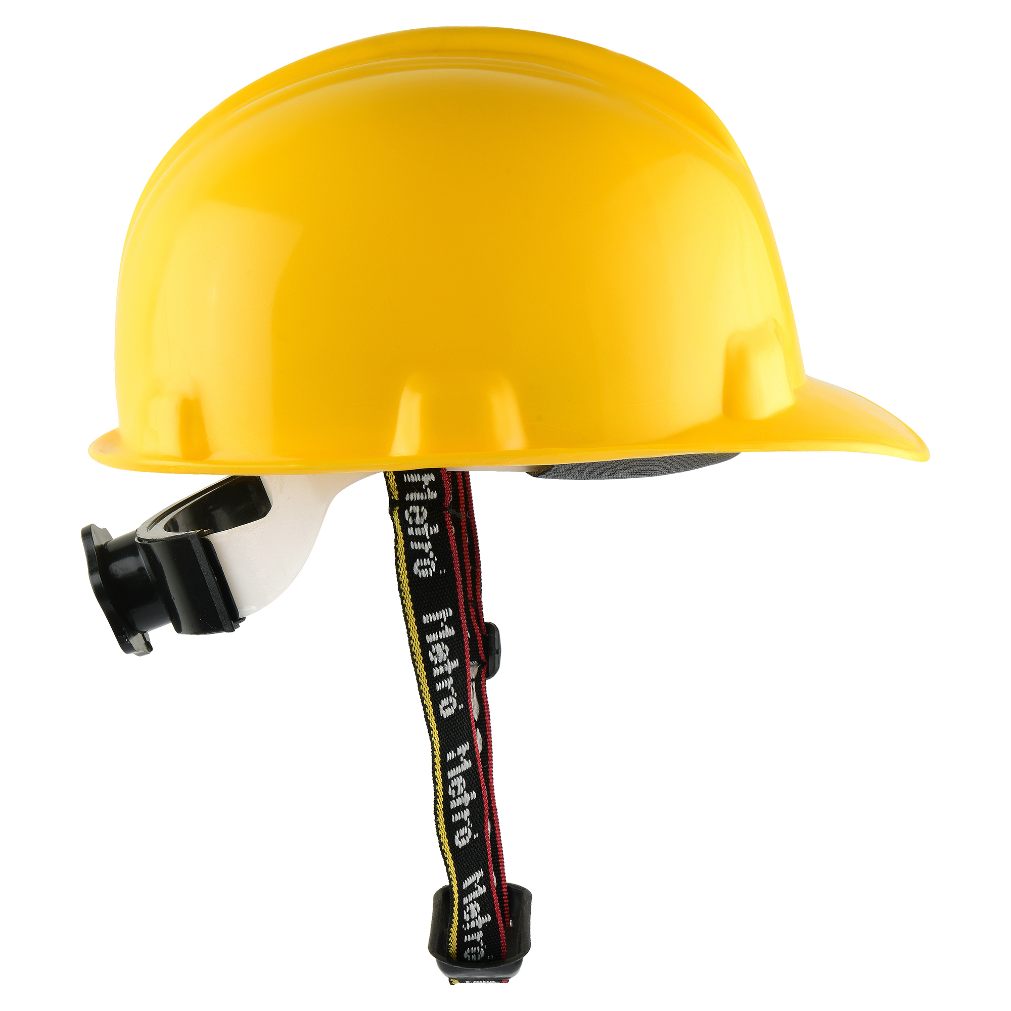 Metro White Safety Helmet - Color: Yellow