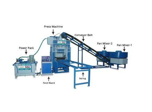 Industrial Automatic Fly Ash Bricks Making Machine - Voltage: 220-240 Volt (V)