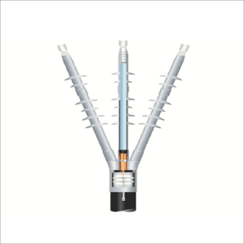 व्हाइट 6.6kv (Us) 11 Kg (E) कोल्ड श्रिंकेबल Xlpe किट