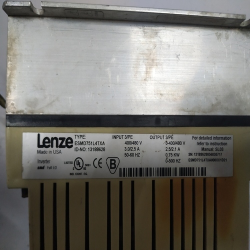 Lenze Esm751l4txa Frequency Inverter