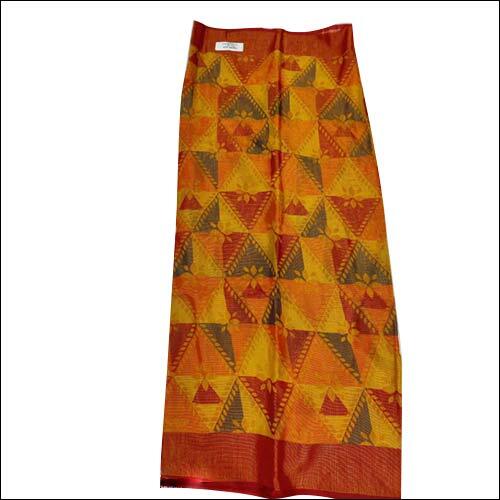 Tanvika Chiffon Saree - Silk, Casual Style, Yellow & Red | Lightweight Chiffon Fabric, Elegant Design for Everyday Wear