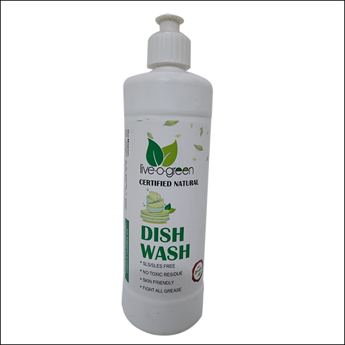 Natural Dish Wash - Liquid, Natural Fragrance | Skin Friendly, Effective Degreasing for Kitchen Utensils and Appliances