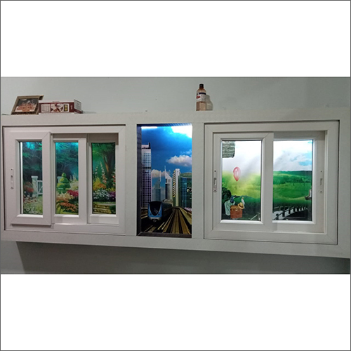 Upvc Sliding Window - Customized Size | Oversized Glass Panels, Ideal For Commercial Use