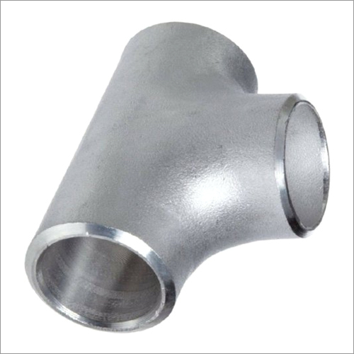 Silver Stainless Steel Seamless Pipe Tee