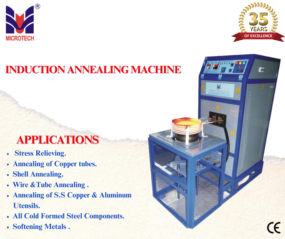 Induction Annealing Machine - Color: Blue