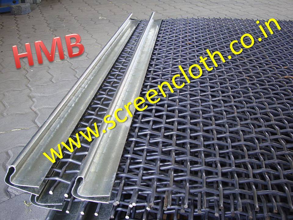 Woven Wire Screen Cloths - Color: Grey