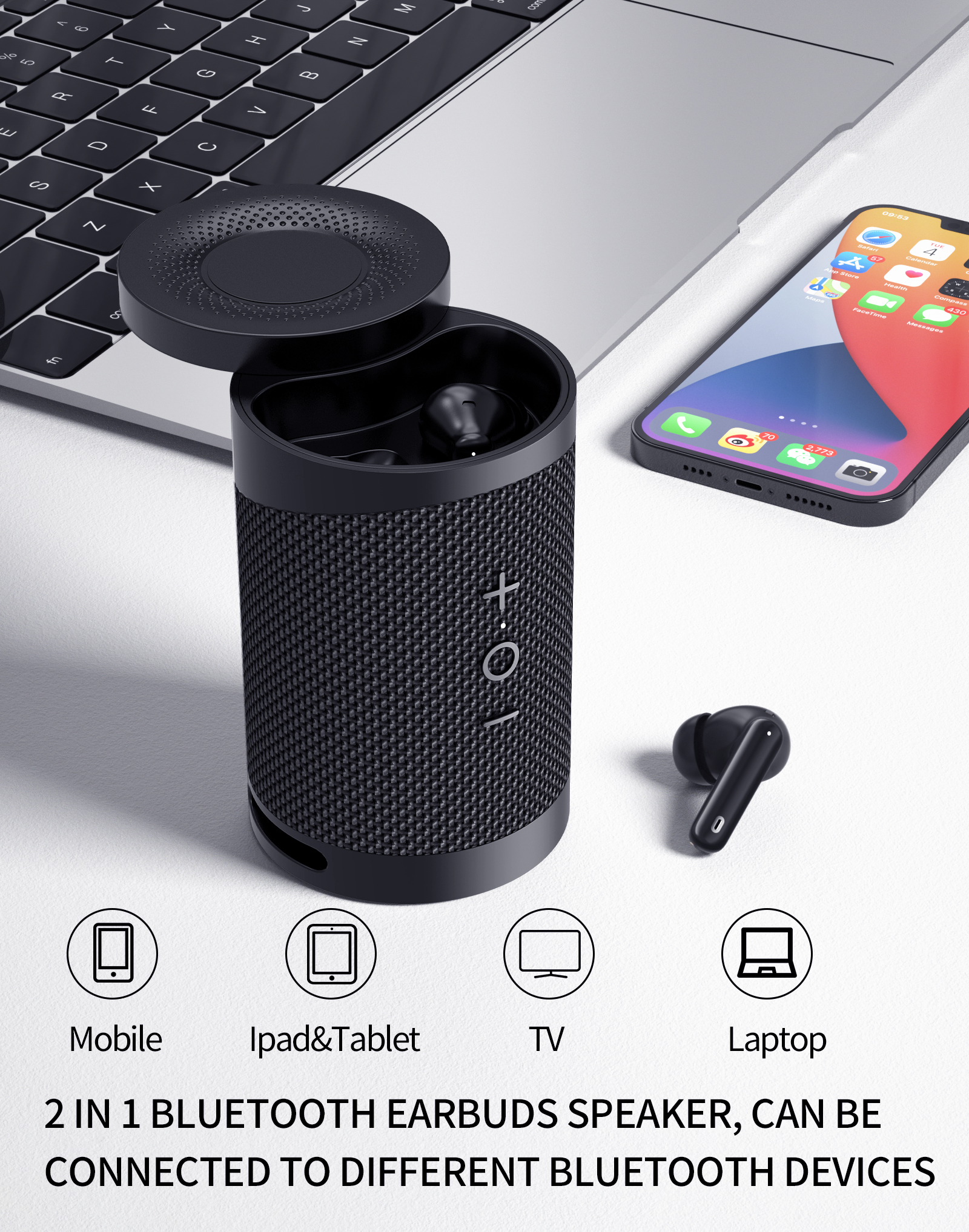 F1 Black And Red Bluetooth Speaker Usage: Home Theater