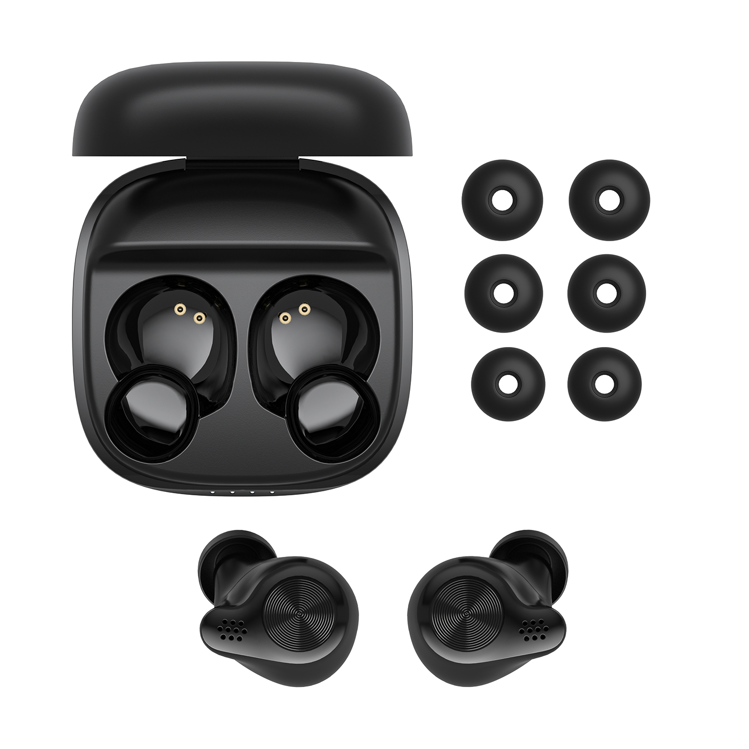 Bluetooth Tws Earbuds - Plastic Build, Bluetooth V5.1 Technology | Big Speaker Unit, Long Standby Time, Touch Operation, Rechargeable Battery