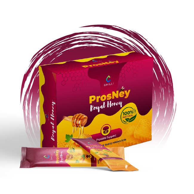 Prosney Prostate Support - 10g Sachets, Honey Flavor | Unique Herbal Blend Of Saw Palmetto And Pumpkin Seed Extracts For Prostate Health