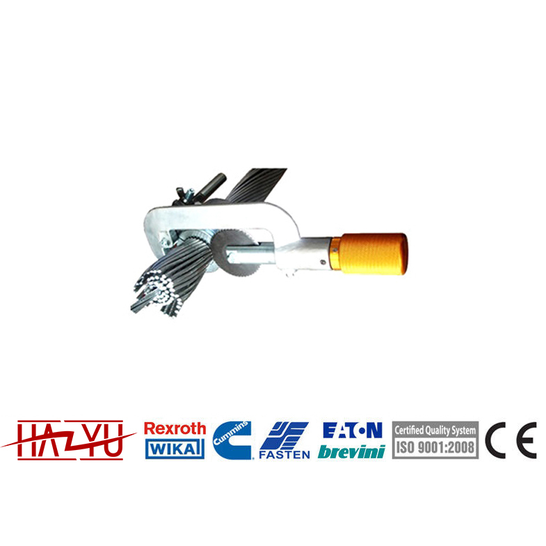 Lx400 Aluminum Strands Cable Barker Conductor Stringing Stripper