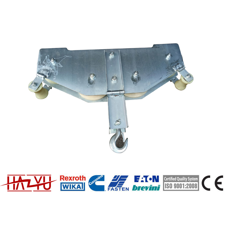 Nylon Wheel Shzhd10 Opgw Conductor Four Sheaves Combined