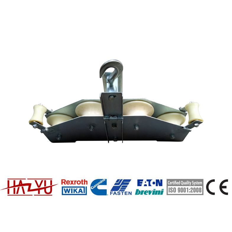 Nylon Wheel Shzhd10 Opgw Conductor Four Sheaves Combined