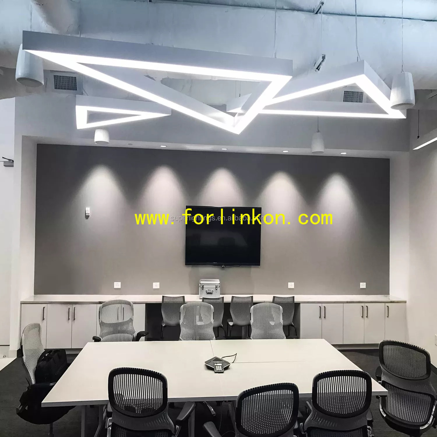 Aluminum Profile Led Linear Trunking Lighting System Led Linear Light Led Tube Light Application: Home