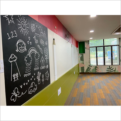 School Interior Designing Services - Customizable Dimensions, Wood And Metal Materials, Fire-resistant Safety Features, Led Lighting And Acoustic Treatment, Modernized Aesthetic