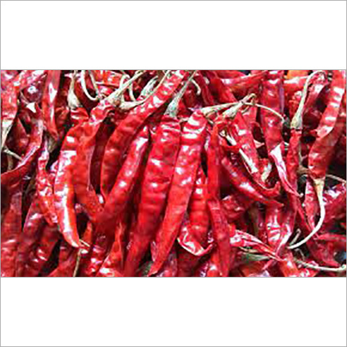 Dried Red Chilli - Raw Solid Pieces | Food Grade, Red, 1-Year Shelf Life