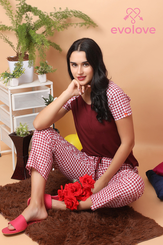Pajama Dresses - Material: Cotton