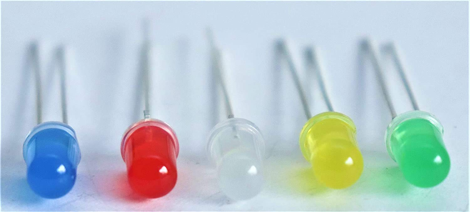 Multi Color Colour Led Diodes Lights 5mm