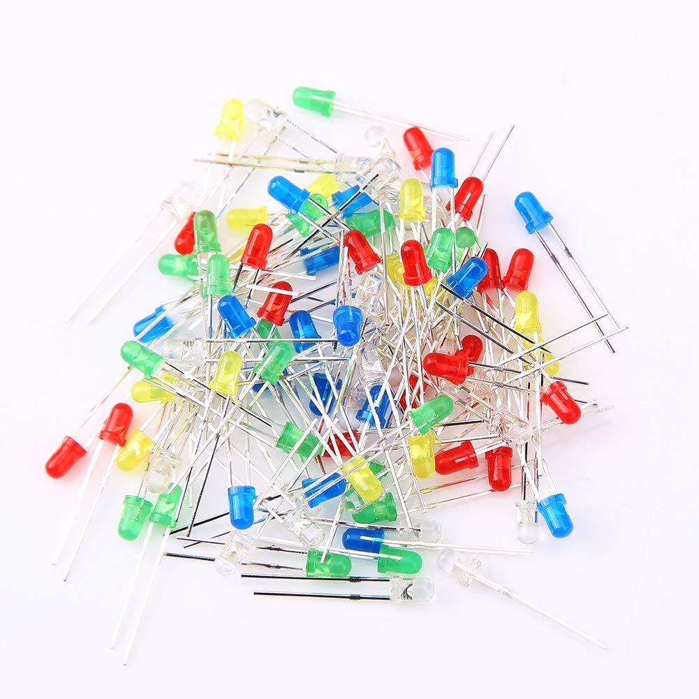 Multi Color Colour Led Diodes Lights 5mm
