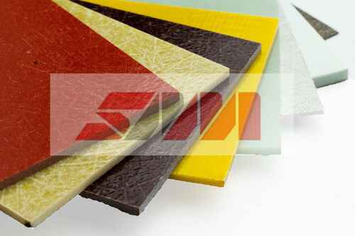 FRP GPO1 Glass Mat Laminates - Polyester Material, 1220 x 1020 mm, Green | Yellow | Red | Black, Insulation Application, Versatile Usage in Advanced Engineering