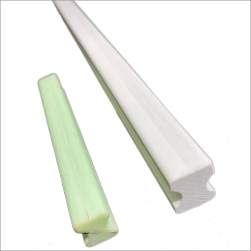 Pultruded Dogbones - Glass Fabric and Epoxy, 1m to 2.5m Length | Glossy Finish, Natural Pure White, Customized Thickness for Industrial Use
