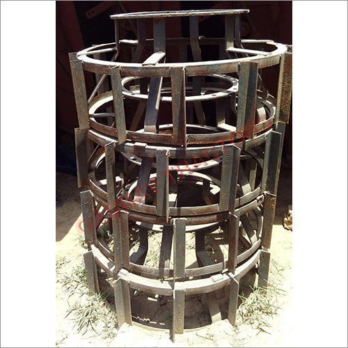 Cage Wheel - Mild Steel | Floating Effect for Power Tiller in Wet Paddy Fields, Effective for Tractor Use