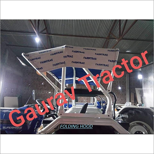 White Folding Hood