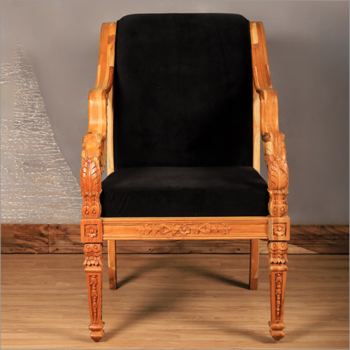 Durable Wooden Carving Chair