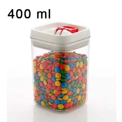 Plastic Dabster Airtight Kitchen Container With Flip Lock For Multipurpose Use 400 Ml