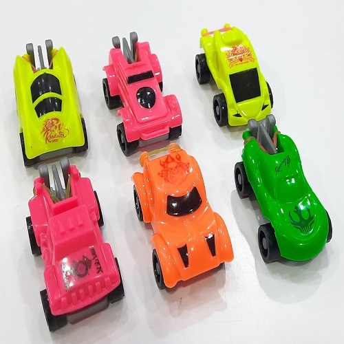 MINI CAR - Plastic, 1:64 Scale, 3-5 cm Length, Multicolor | Children's Toy, Collectible, Bulk Packaging, Ideal Promotional Gift