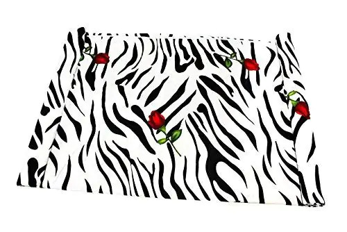 मल्टी कलर होम स्पेस ज़ेबरा प्रिंट रेड रोज़ सिंगल बेड रिवर्सिबल एसी दोहर सिंगल बेड दोहर के साथ