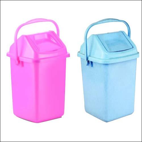 Plastic Swing Bin - Durable Plastic Material | Multicolor Design for Effective Housekeeping and Efficient Garbage Collection