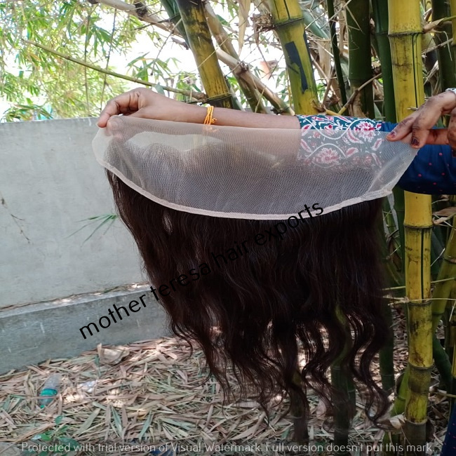 Black Frontals With Hd Hair Line - Color: Natural Brown