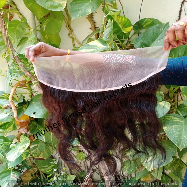 Black Frontals With Hd Hair Line - Color: Natural Brown