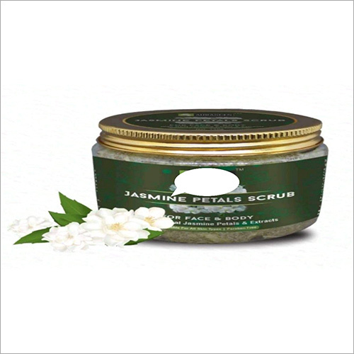 उपयोग करने के लिए सुरक्षित जैस्मीन पेटल्स स्क्रब