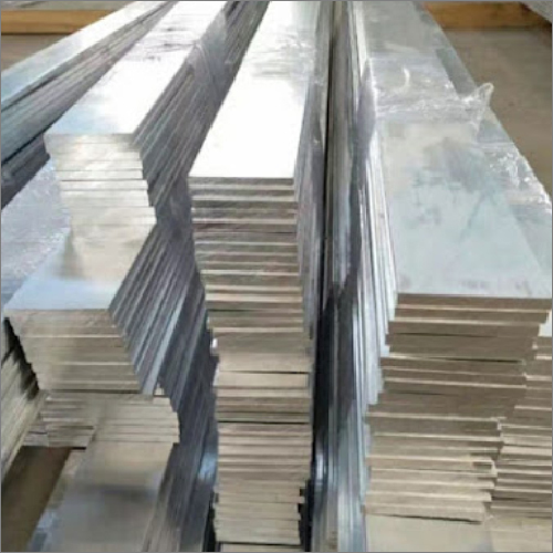 Aluminium Flat Bar - Grade: Industrial, Polished Surface Finish | Custom Lengths, Widths, And Thickness Options