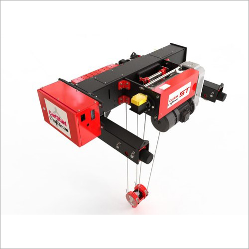 कार्ल स्टाल क्राफ्ट्समैन इलेक्ट्रिक डबल गर्डर क्रैब होइस्ट को संचालित करना आसान है